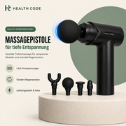 Massagepistole -Von Kopf bis Fuß